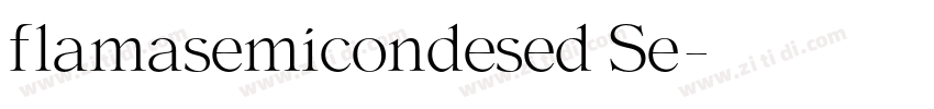 flamasemicondesed Se字体转换